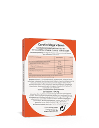Carotin Mega® + Selen-Kapseln 60er