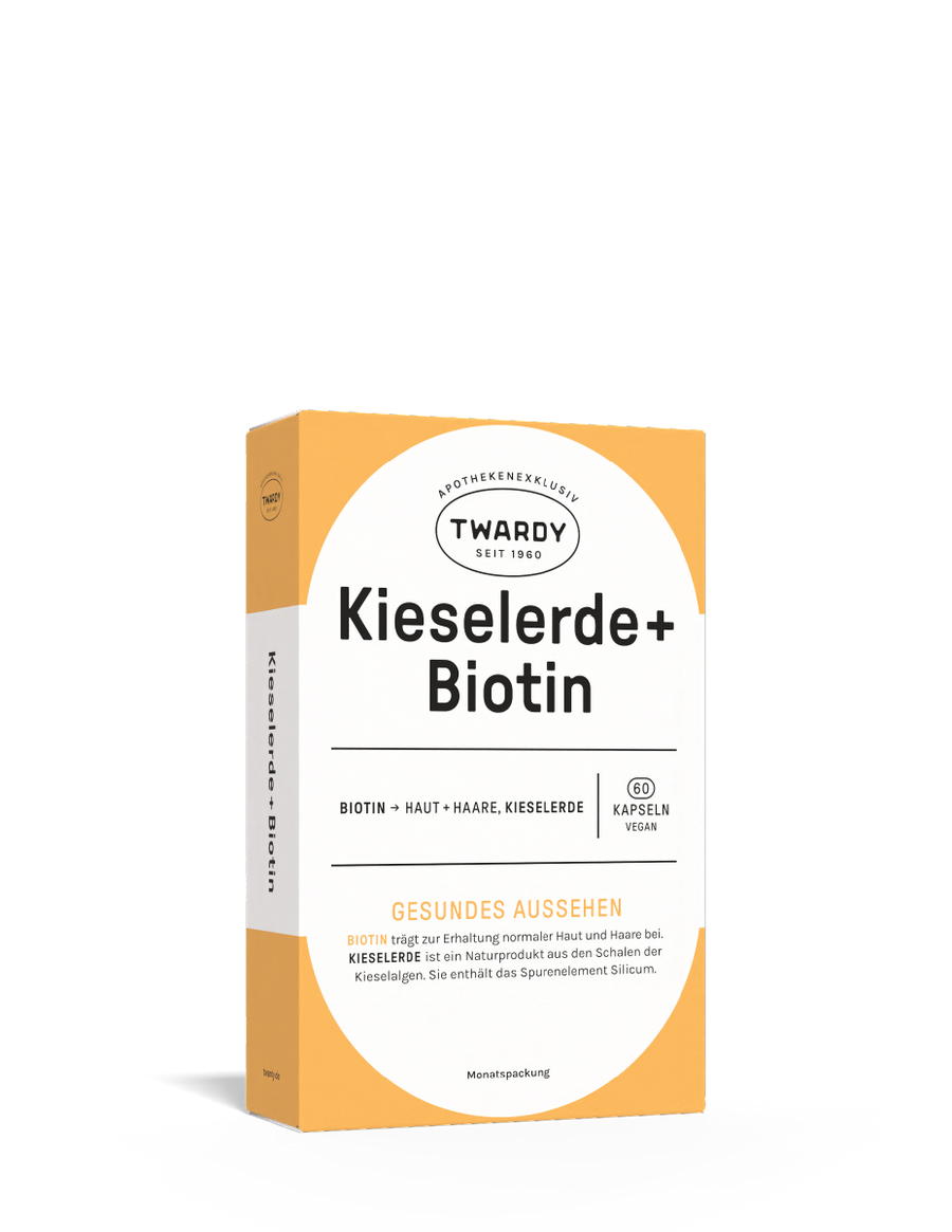 Kieselerde + Biotin-Kapseln Vegan
