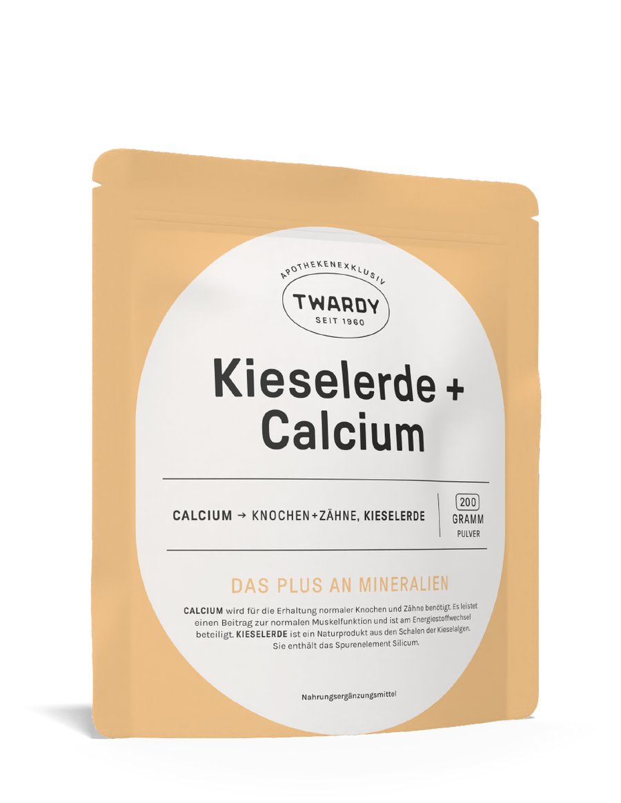 Kieselerde + Calcium-Pulver