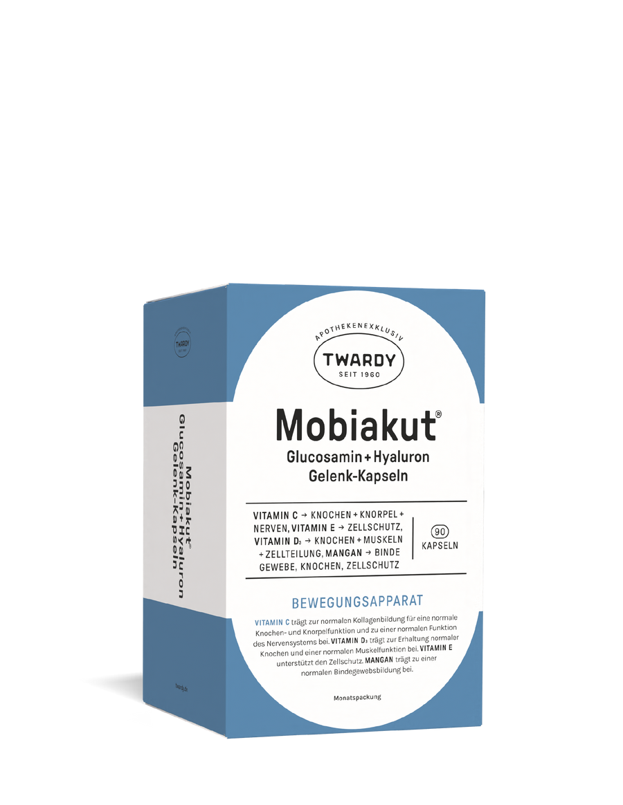 Mobiakut® Glucosamin & Hyaluron Gelenk-Kapseln
