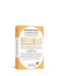 Kieselerde + Biotin-Kapseln Vegan