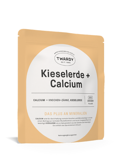 Kieselerde + Calcium-Pulver