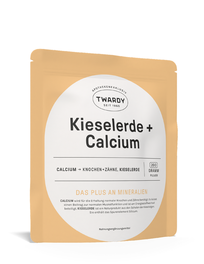 Kieselerde + Calcium-Pulver