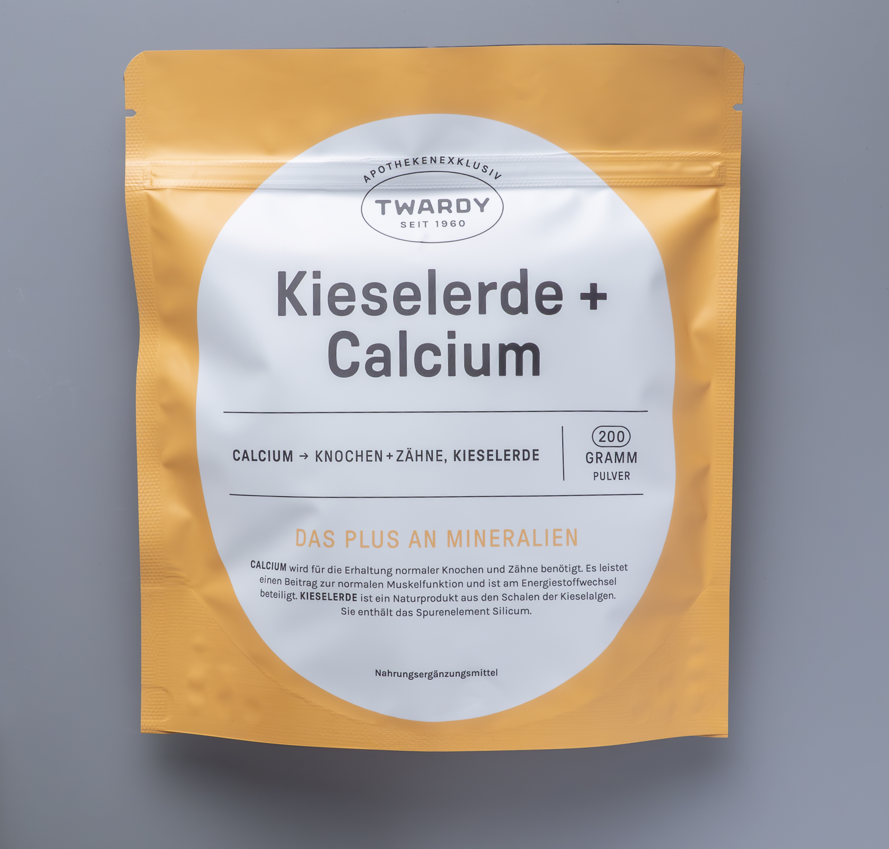 Kieselerde+Calcium-Pulver