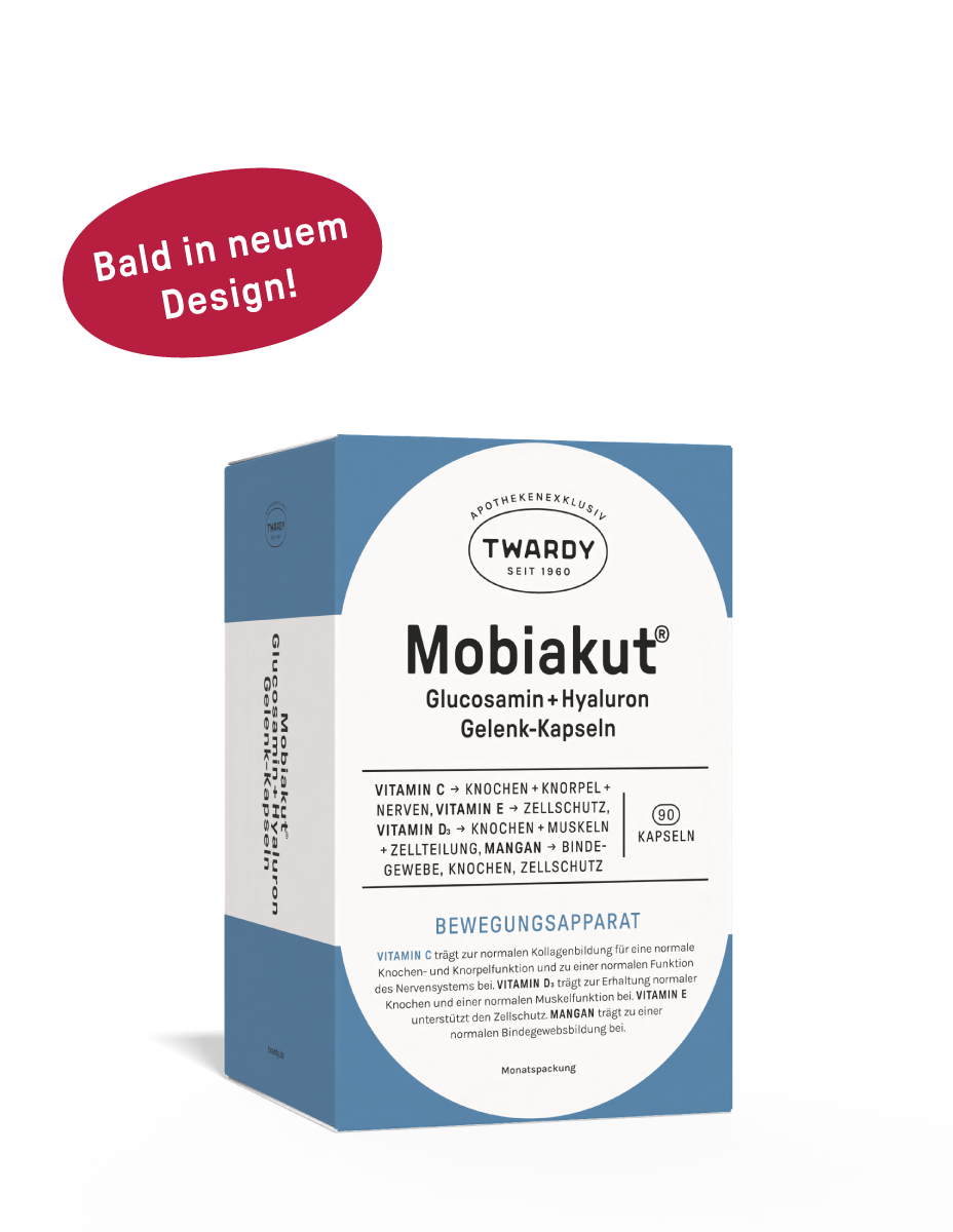 Mobiakut® Glucosamin & Hyaluron Gelenk-Kapseln