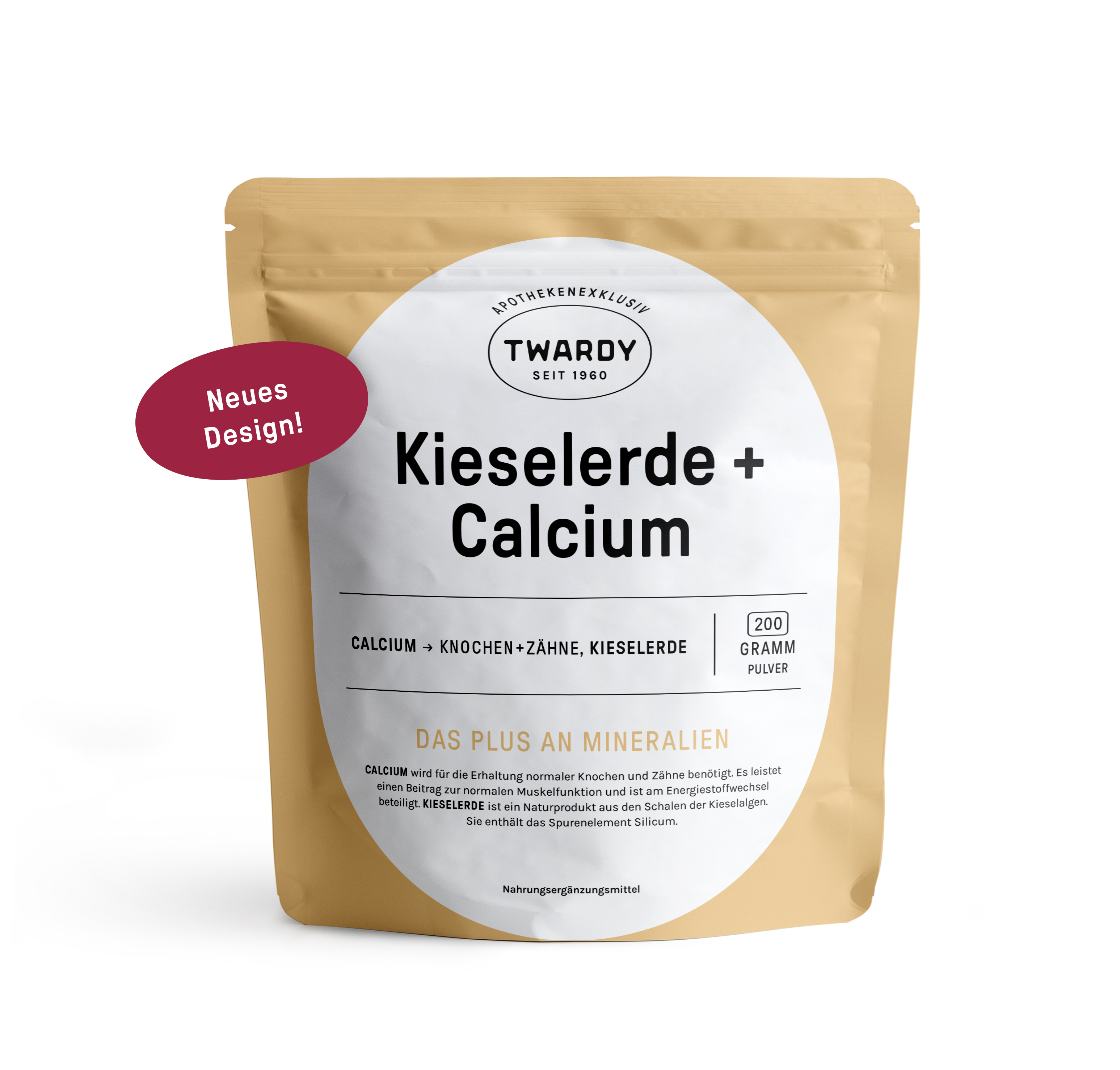 Kieselerde+Calcium-Pulver